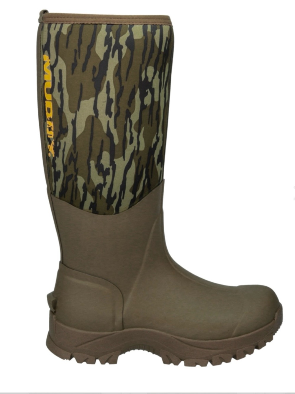 Men’s Camo Neoprene Mud Boot - Olive/Brown